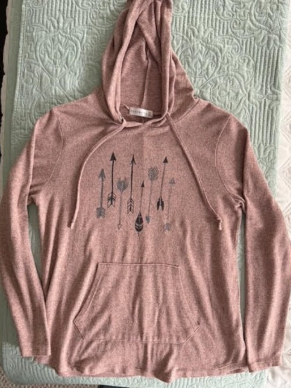 Salmon Colored Hoodie